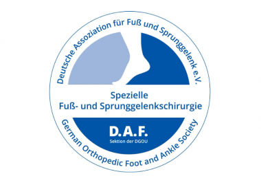 DAF Logo Spezielle Fuß- und Sprunggelenkchirurgie